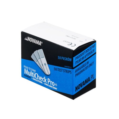 Novama - Teste glicemie pentru MultiCheck Pro+, BK1-G, 50 teste/ cutie