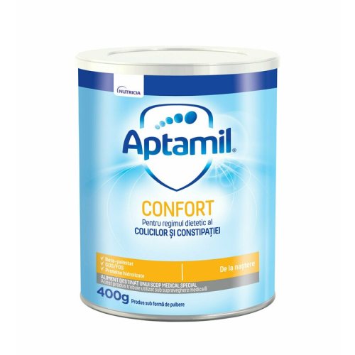 Nutricia - Lapte praf Aptamil Confort 0luni+, 400 gr