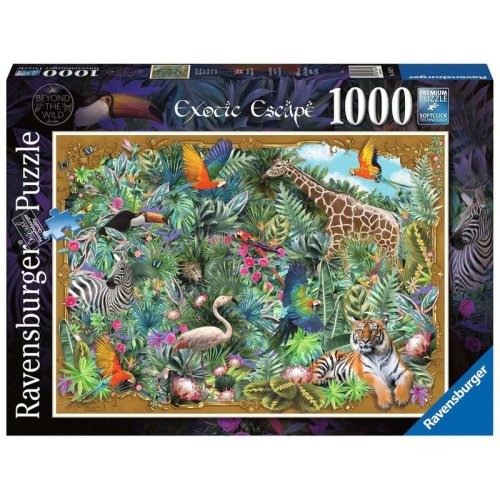 Ravensburger - Puzzle peisaje In salbaticie , Puzzle Copii, piese 1000