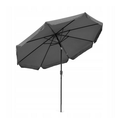 Umbrela Pentru Terasa/Gradina Pliabila, Inclinabila, Diametru 300 cm, Modern Home, Dark Grey