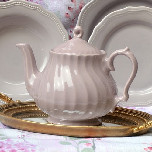 Ceainic Finland din ceramica mov 17 cm