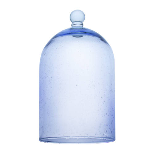 Cupola din sticla albastra 30 cm