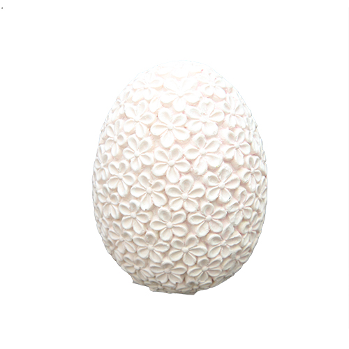 Deco Flower Egg din ceramica roz 10 cm