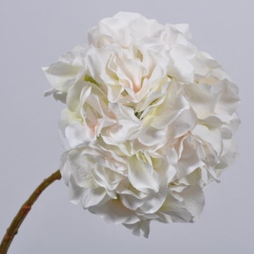 Floare decorativa Hortensia Bianca 53 cm