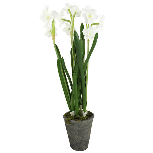 Floare decorativa Narcisa in ghiveci 48 cm
