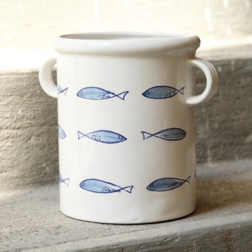 Recipient Fish din ceramica 20.5 cm