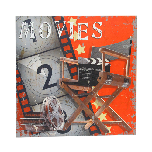 Tablou Movies 40x40 cm