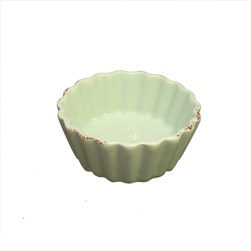 Terina Cake din ceramica verde 10 cm