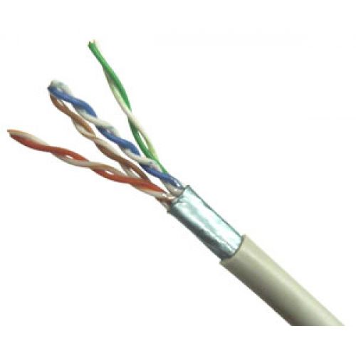 Cablu cupru FTP fara sufa CAT5E AWG24 10m