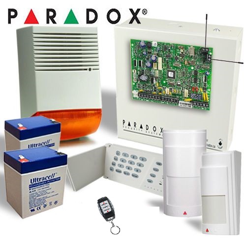 Kit alarma wireless cu sirena de exterior Paradox MG5000-EXT-F6
