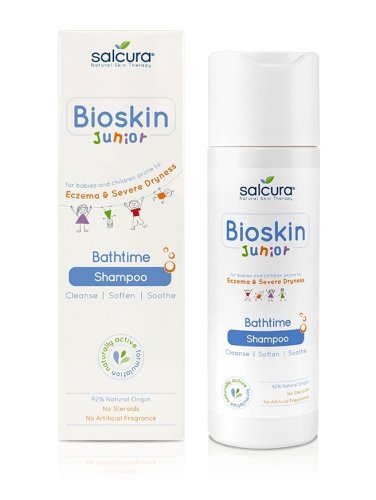 Salcura Bioskin Junior Sampon pentru bebelusi si copii - scalp uscat cu eczeme si coji 200 ml