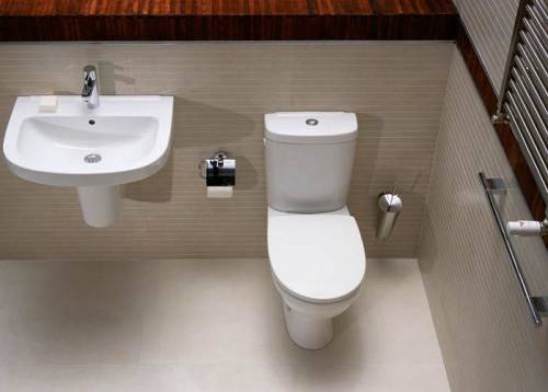 Set vas wc pe pardoseala Kolo Nova Pro cu rezervor si capac