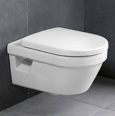 Set vas wc suspendat VilleroyBoch Omnia Architectura cu capac soft close