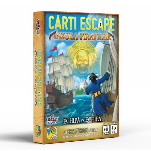 Joc de societate dV Giochi, Carti Escape, Insula piratilor