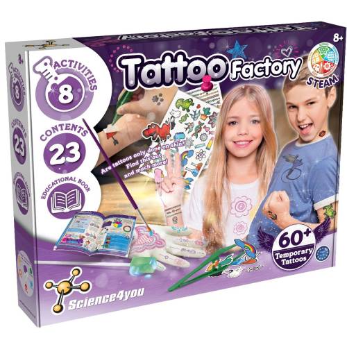 Joc educativ Science4you, Fabrica de tatuaje