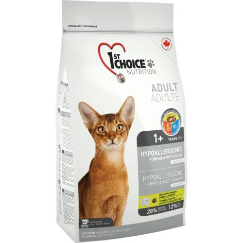 1St Choice Cat Adult Hypoallergenic, 2.72 Kg
