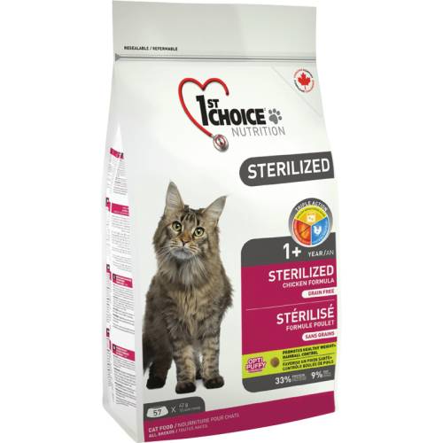 1St Choice Cat Adult Sterilized, 10 Kg