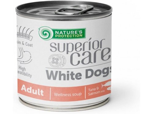Nature's Protection Dog Wellness Soup cu Ton si Somon, 140 ml