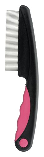 Trixie - Pieptan 15 cm roz/ negru 23120