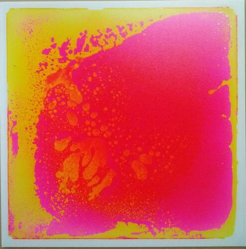Edituradiana.ro - 6 plăci de podea cu lichid colorat, 50 x 50 cm (6 culori)