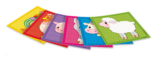 Carduri PlayMais - Mozaic - Animale de la fermă