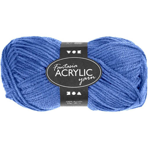Fir acrilic, 20x50g - Blue