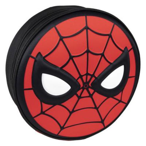 Ghiozdan rotund 3D - Spiderman, 9 x 30 x 30 cm