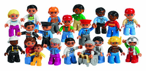 Lego Duplo - Locuitorii comunității