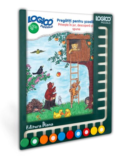Edituradiana.ro - Logico piccolo - set cu ramĂ -pregătiți pentru școală - privește în jur, descoperă și spune (5+)