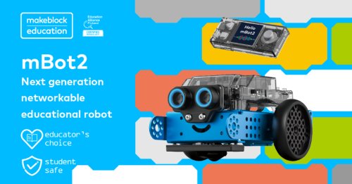 Robot educațional conectabil în rețea pentru informatică și educație STEAM - mBot2
