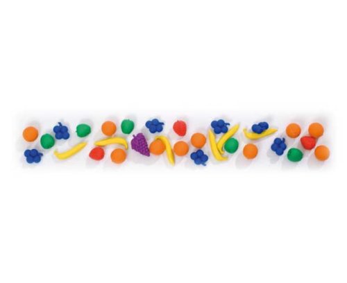 Set de 108 fructe colorate pentru activități matematice