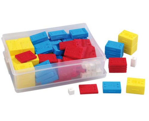 Set de 76 de greutăți din plastic în cutie