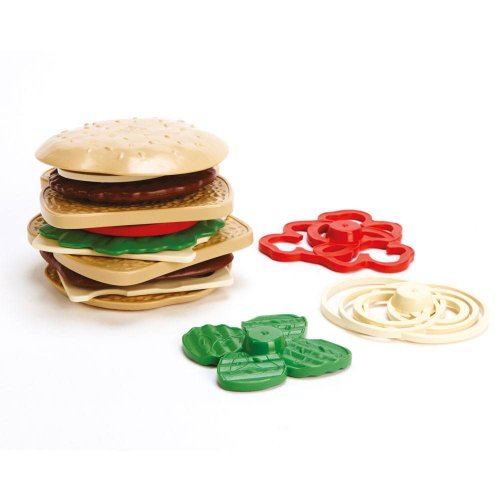 Set de preparare și servire sandvișuri cu 15 accesorii stivuibile din plastic reciclat