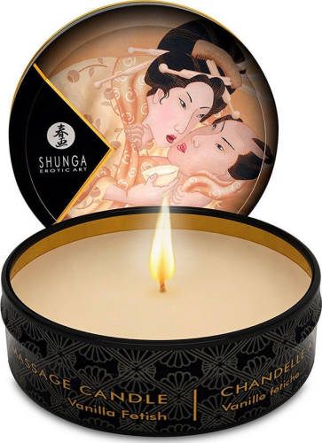 Shunga Erotic Art - Mini lumanare masaj shunga - vanilie 30 ml