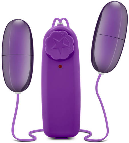 Blush Novelties - Ou vibrator dublu pop eggs violet