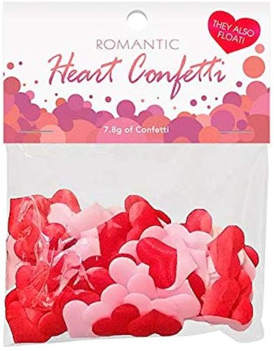 Kheper Games - Romantic heart confetti, poliester, 7.8 gr