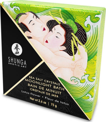 Shunga Erotic Art - Sare de baie shunga lotus flower