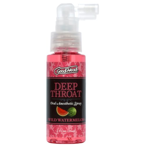 Doc Johnson - Spray pentru sex oral deep throat, aroma pepene verde, 59 ml
