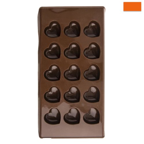 Forma silicon pentru bomboane ciocolata - Inimi 15 buc