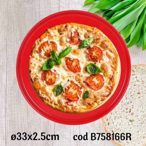 Platou ceramic servire pizza ø33x2.5cm-Rezerve