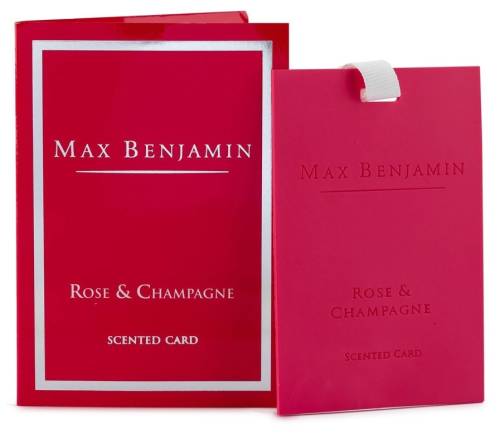 Card parfumat Max Benjamin Classic Rose & Champagne