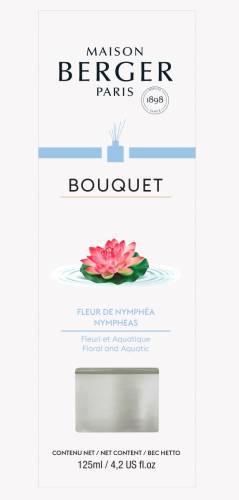 Difuzor parfum camera Berger Bouquet Parfume Cube Fleur de Nymphea 125ml