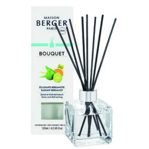 Difuzor parfum camera Berger Ice Cube Bouquet Eclatante Bergamote 125ml