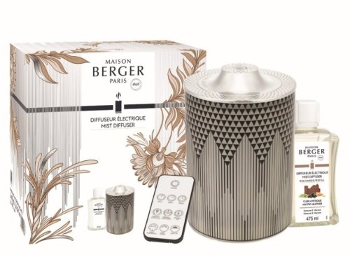 Maison Berger - Difuzor ultrasonic parfum berger evanescence + parfum mystic leather 475 ml