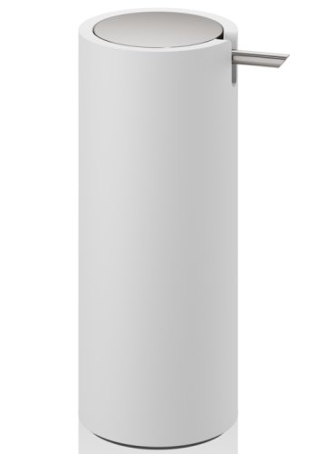 Dozator sapun lichid Decor Walther Stone SSP h 17cm alb-inox mat
