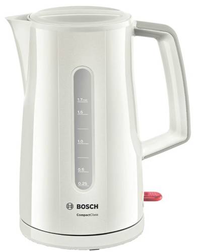Fierbator Bosch TWK3A011 CompactClass 1.7 litri rotire 360 grade alb
