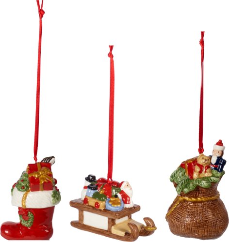 Villeroy&boch - Set 3 decoratiuni brad villeroy & boch nostalgic ornaments gifts 6.3cm