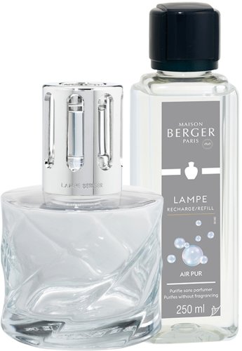 Maison Berger - Set berger lampa catalitica spirale transparente cu parfum air pur