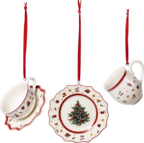 Set decoratiuni Villeroy & Boch Toy\'s Delight Decoration Tableware set 3 piese