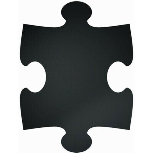 Set table de scris autoadezive Securit Puzzle Square 40x29.6cm negru